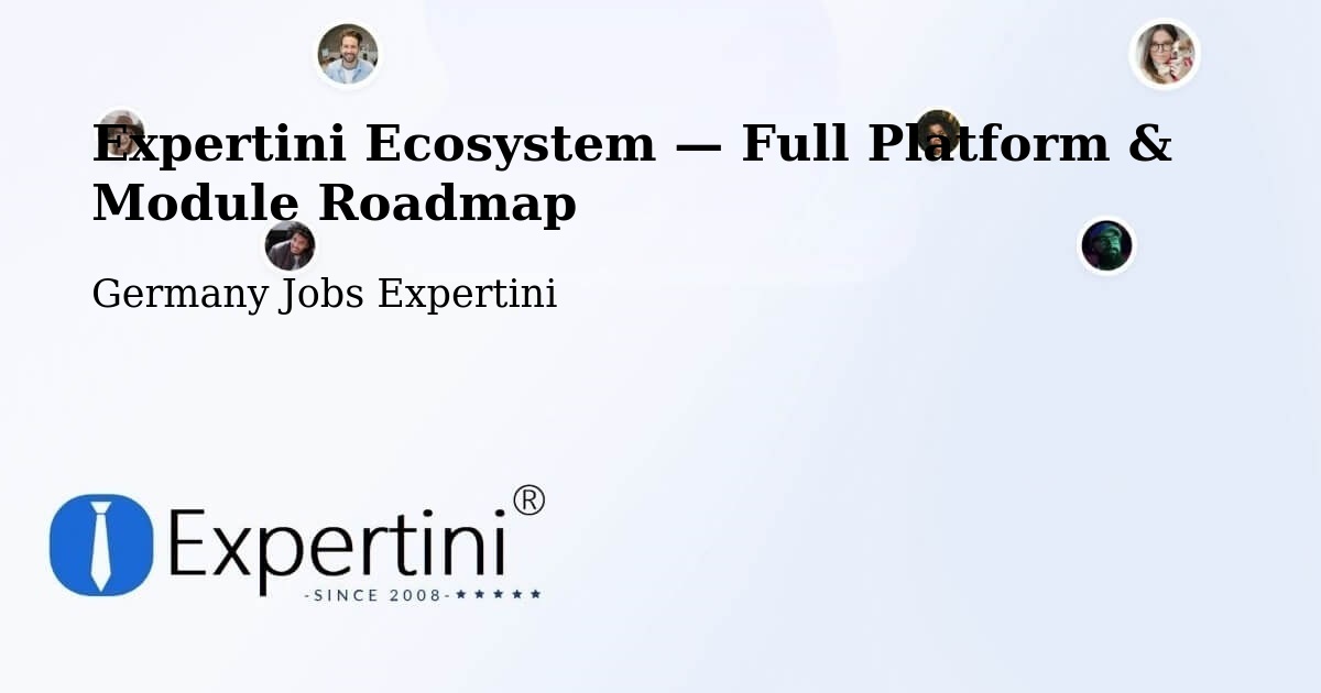 Expertini Ecosystem — Full Platform & Module Roadmap – Barnstädt