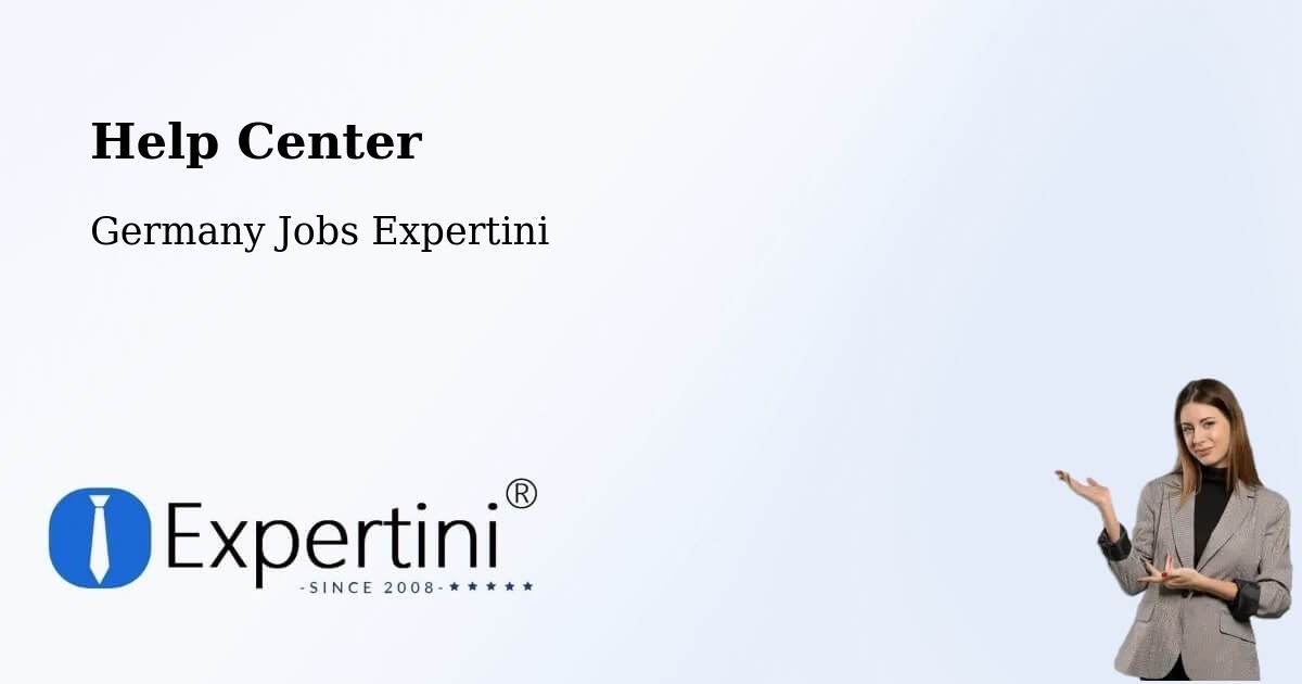 Help Center – Barnstädt - Germany Jobs Expertini